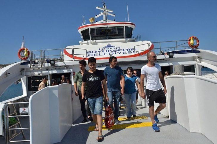 İzmir-foça Gemi Seferleri Başladı G2