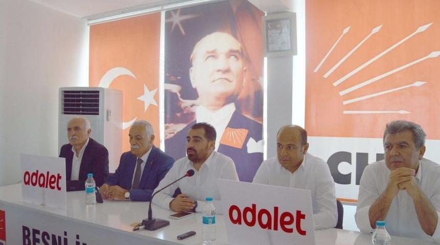 Besni Chp İl&ccedil;e Başkanlığında Bayramlaşma