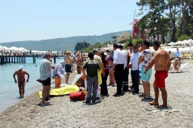 Denize Giren Ukraynalı Turist Öldü