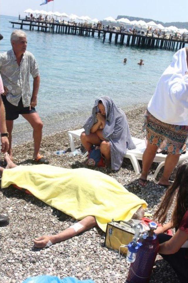 Ölüm Ukraynalı Kamyon Şoförünü Denizde Yakaladı