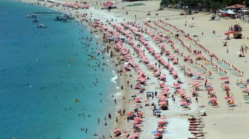 Fethiye Plajlarında Bayram Yoğunluğu
