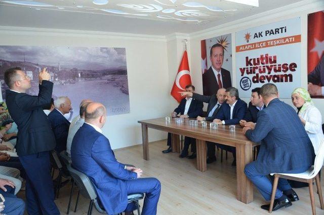 Ak Parti Alaplı Teşkilatı Bayramlaştı