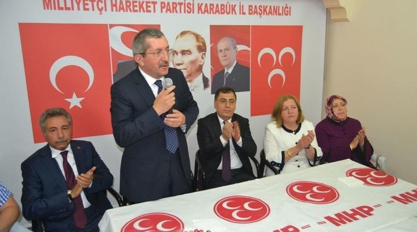 Başkan Vergili Partililerle Bayramlaştı