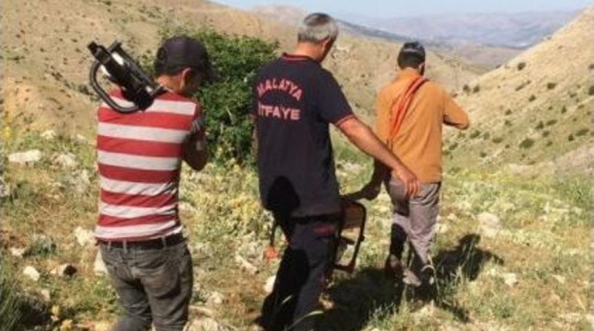 Ayağına Metal Halka Sıkışan Atı İtfaiye Kurtardı