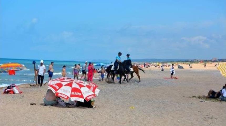 Şile Sahillerinde Asayiş Atlı Jandarmaya Emanet