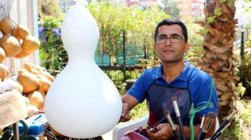 Su Kabağına Portre Ilgi G&ouml;rd&uuml;