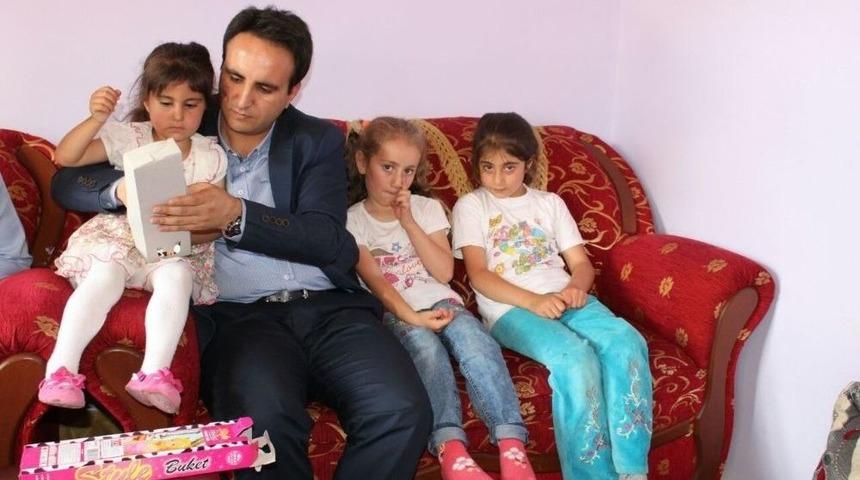 Kaymakamı Ve Belediye Başkan Vekili D&uuml;ndar&rsquo;dan Şehit Ve Gazi Ailelerine Bayram Ziyareti