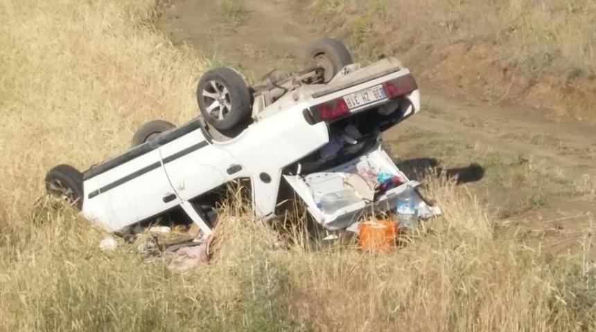 Otomobil Takla Attı: 6 Yaralı