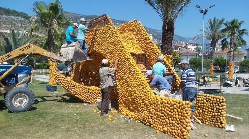 Finike Portakal Festivali Başlıyor