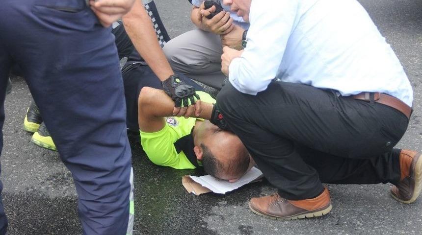 Adalet Y&uuml;r&uuml;y&uuml;ş&uuml;&rsquo;nde Korkutan Kaza