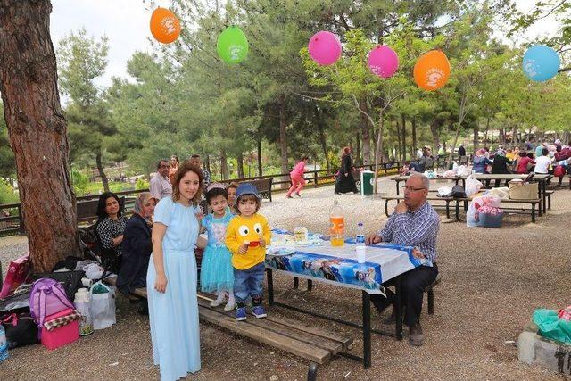 ‘dülük Tabiat Parkı’ Bayramda Doldu Taştı