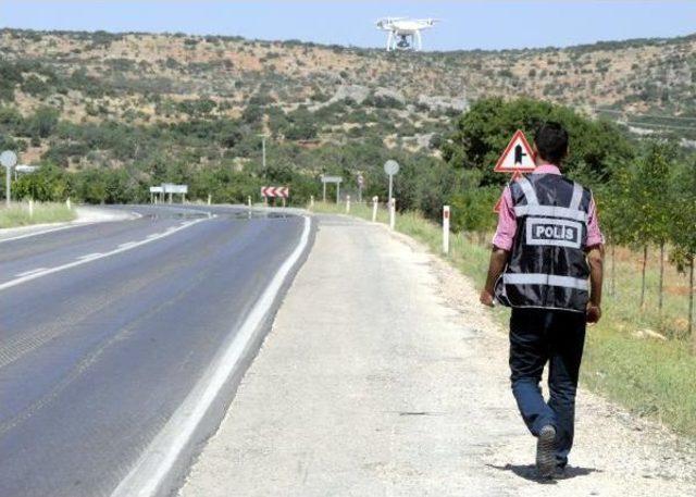 'drone' Belirledi, Polis 206'şar Lira Ceza Kesti