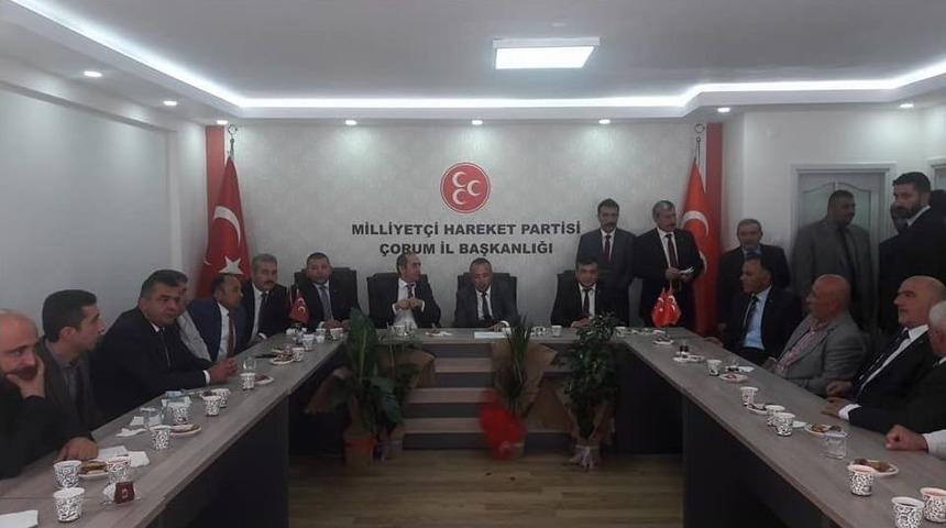 Mhp&rsquo;de &Ccedil;orum Teşkilatlarında Bayramlaşma Programı