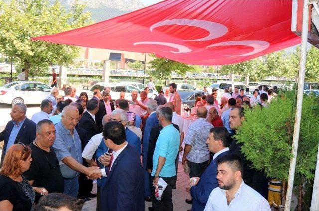 Hatay Mhp’de Bayramlaşma