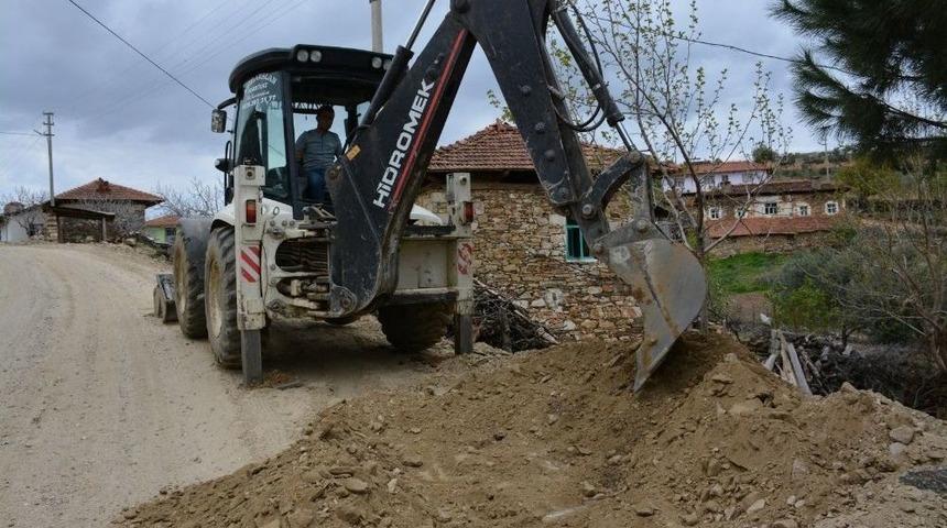 Maski&rsquo;den Kırkağa&ccedil;&rsquo;ın Mahallelerine 7 Milyonluk Yatırım