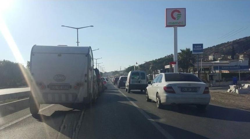 Tatilcilerin Dönüş Yolculuğu Başladı