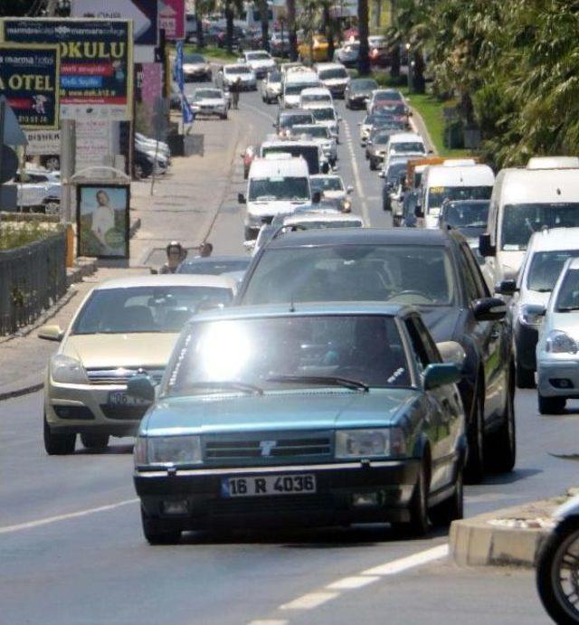 Bodrum'da Tatilcilerin Dönüş Kuyruğu