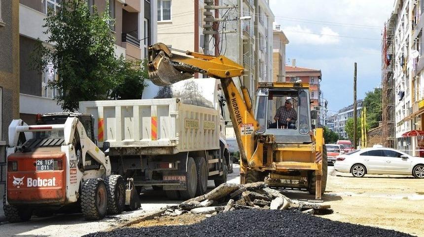 Tepebaşı Fen İşleri Hız Kesmiyor