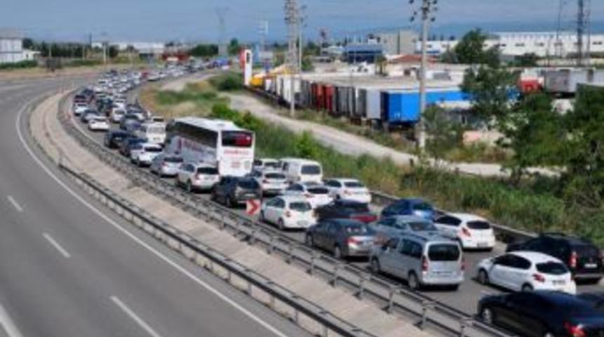 Bursa'da, Tatil D&ouml;n&uuml;ş&uuml; Yoğunluğu