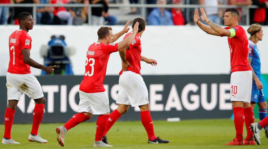 İsvi&ccedil;re 6 - 0 İzlanda (UEFA Uluslar Ligi)