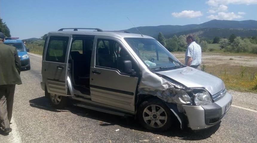 Su İçmek İstedi, Kullandığı Kamyonet Ağaca Çarptı