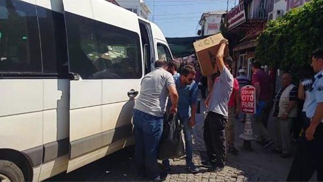 Ayvalık Ve Gömeç'te Kaçak Sigara Ve Tütün Operasyonu