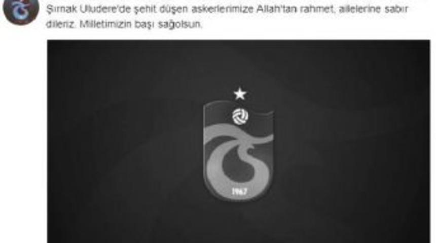 Trabzonspor&rsquo;Dan Şehitler I&ccedil;in Başsağlığı Mesajı