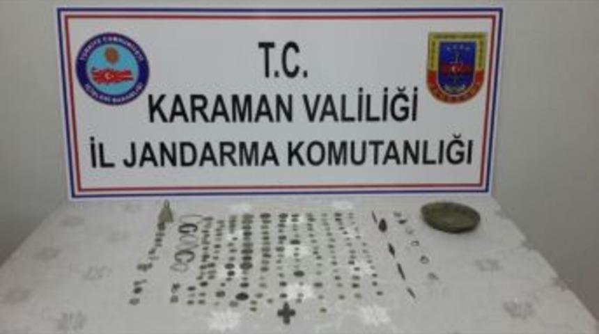 Otomobilin Bagajından Tarihi Eser &Ccedil;ıktı