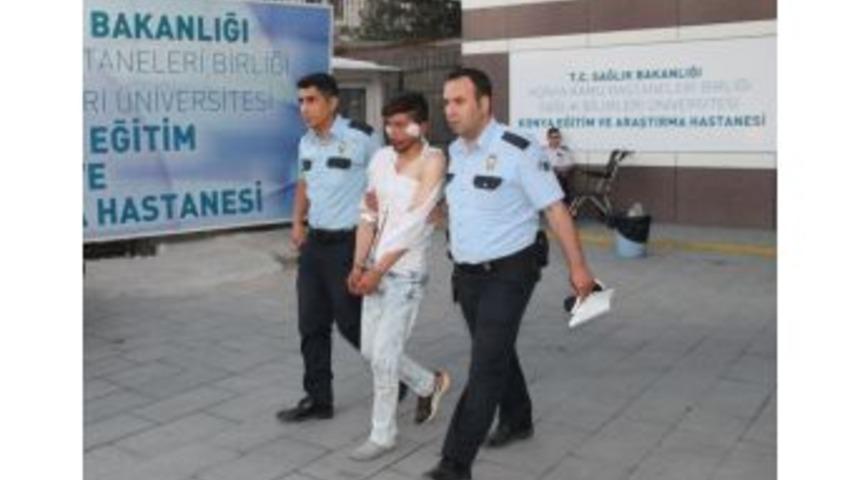 Konya&rsquo;da Afgan Taciz Ş&uuml;phelisi Hastanelik Edildi