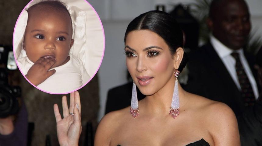 Kim Kardashian k&uuml;&ccedil;&uuml;k oğlunu ilk kez g&ouml;sterdi