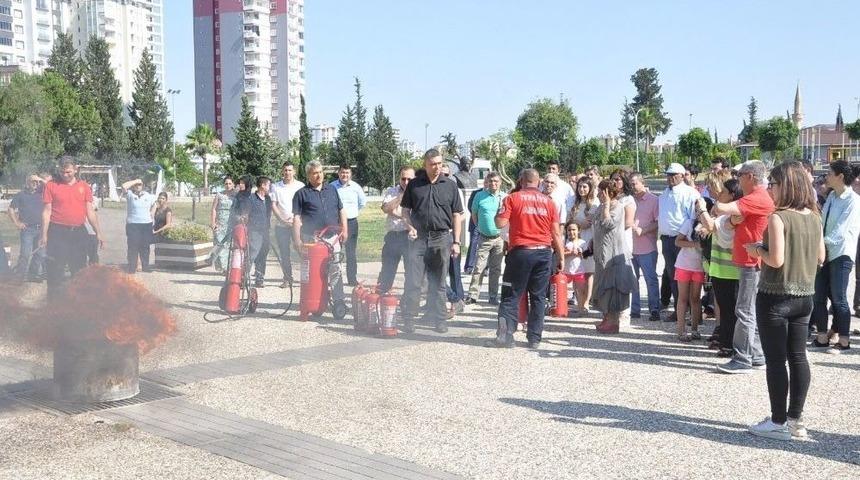&Ccedil;ukurova&rsquo;da Yangın Tatbikatı