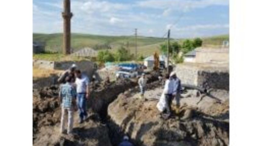 Tutak&rsquo;ta Kanalizasyon &Ccedil;alışmalarına Başlandı