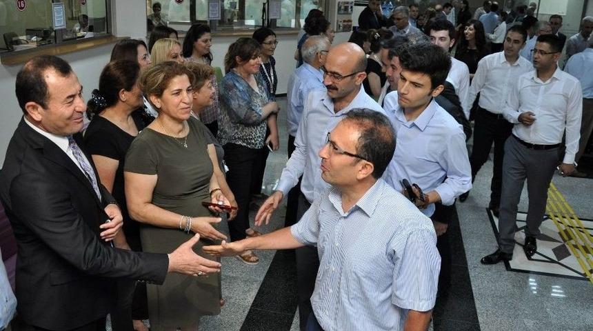 Adana Adliyesi&rsquo;nde Bayramlaşma