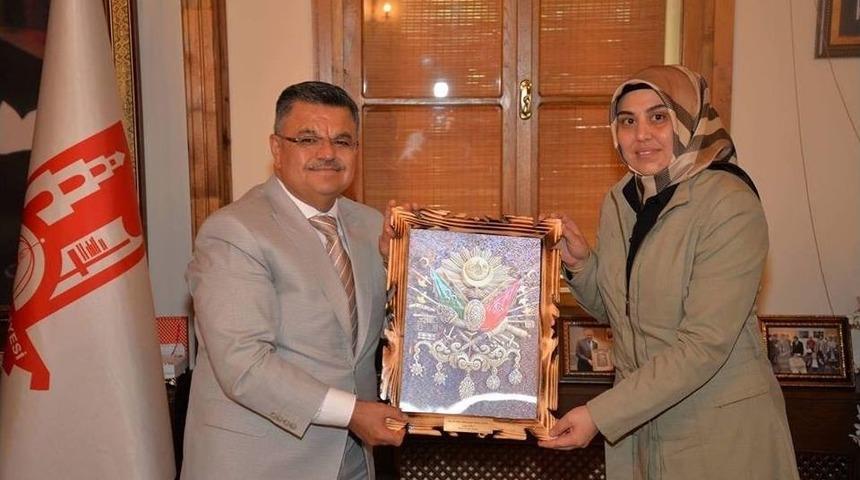 Başkan Yağcı&rsquo;ya Ziyaret