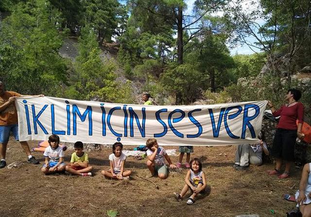 Antalya'da 'İklim İçin Ses Ver' etkinliği