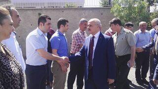 Vali Peynircioğlu, İlçelere Veda Ziyaretinde Bulunuyor