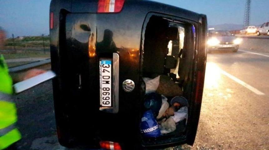 Erzurum&rsquo;da Trafik Kazası: 8 Yaralı