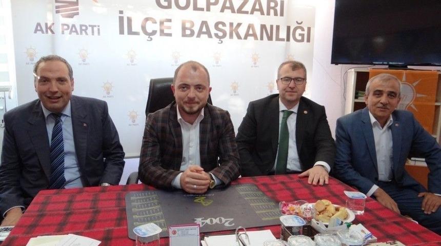 Ak Parti Heyetinden G&ouml;lpazarı&rsquo;na &Ccedil;ıkartma