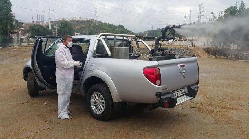 Ey&uuml;p&rsquo;te Haşere İle M&uuml;cadele Devam Ediyor