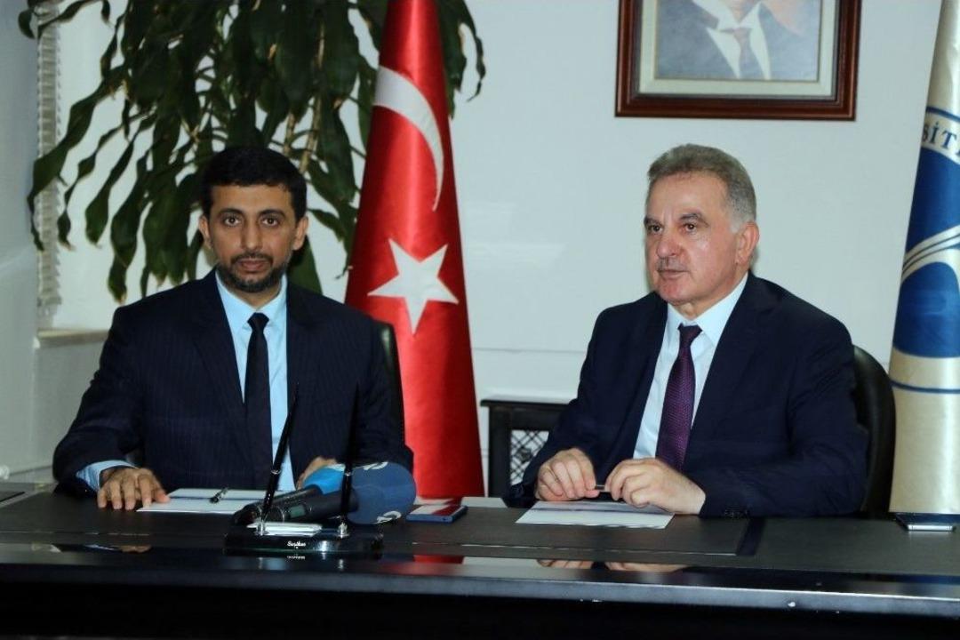 Katar &Uuml;niversitesi Rekt&ouml;r&uuml; Hassan Rashid Al-derham Sa&uuml;&rsquo;yi Ziyaret Etti