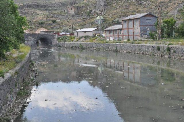 Havalar Isındı, Kars Çayı Kokmaya Başladı