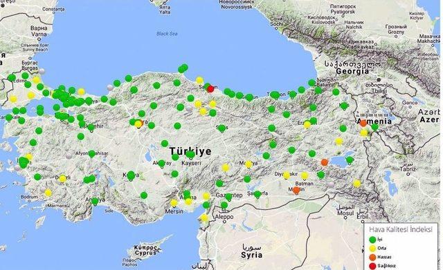 Türkiye’nin En Kirli Havası Samsun’da