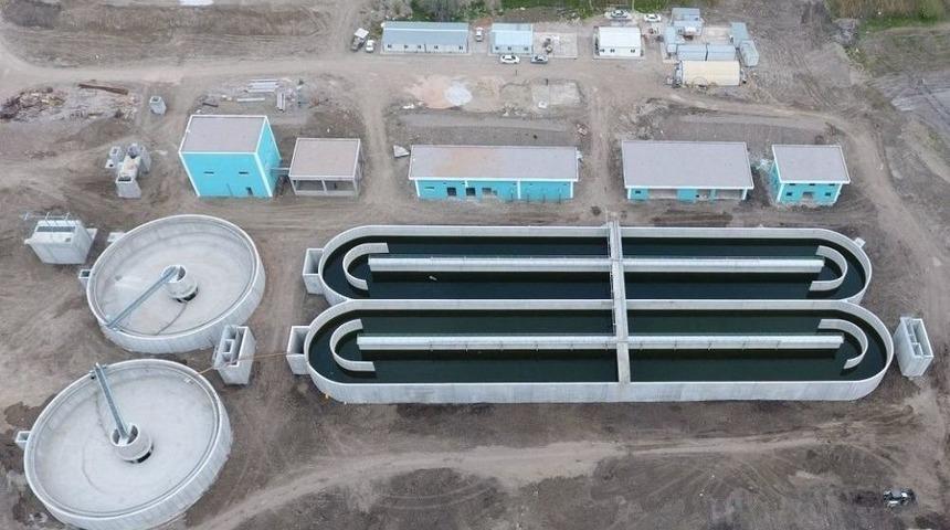 Soma Atıksu Arıtma Tesisinde İmalat Çalışmaları Tamamlandı