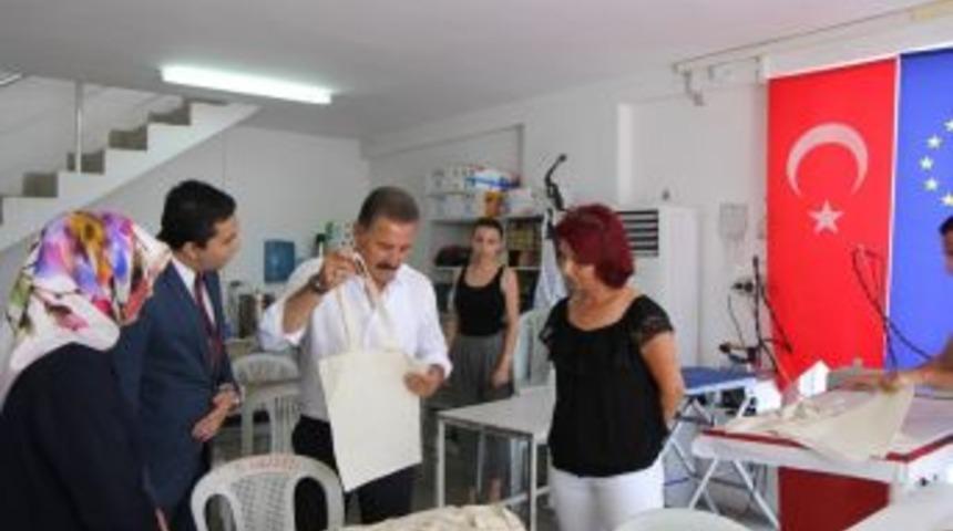 Toroslar Belediyesi&rsquo;nin, Tekstil Sekt&ouml;r&uuml;ne 80 Kişi Kazandıracağı Proje Devam Ediyor