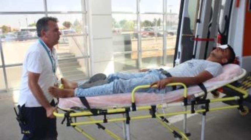 Şarampole Yuvarlanan Kep&ccedil;e S&uuml;r&uuml;c&uuml;s&uuml; Yaralandı