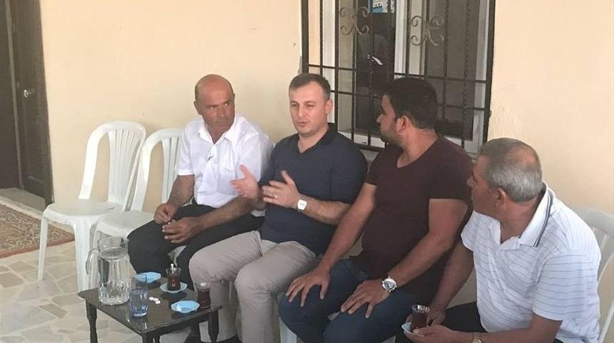 Birecik Kaymakamından Boğulan &Ccedil;ocuğun Ailesine Taziye Ziyareti