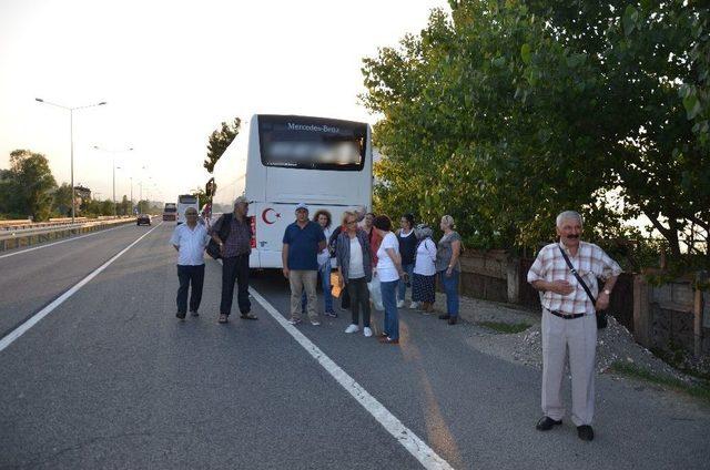 Adalet Yürüyüşü’ne Ulaşamadan Kaza Yaptılar