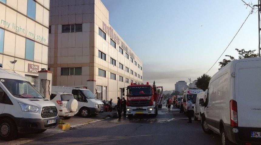 Sancaktepe&rsquo;de Fabrika Yangını