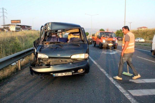 Tekirdağ’da Trafik Kazası: 3 Yaralı