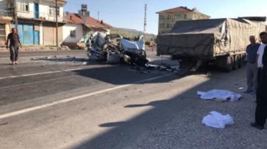 Akçadağ’da Feci Kaza